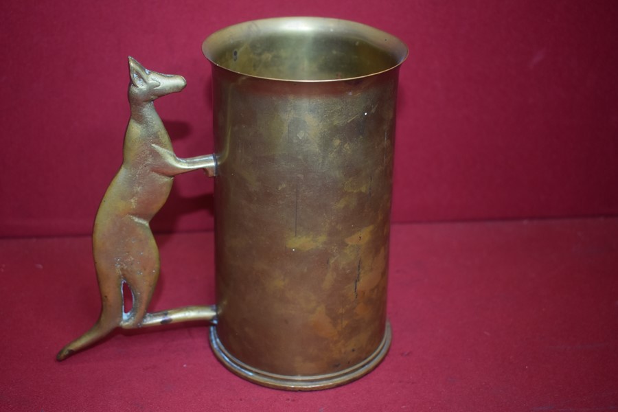 AUSTRALIAN TRENCH ART SOUVENIR FROM LEVENSONS PITT ST SYDNEY