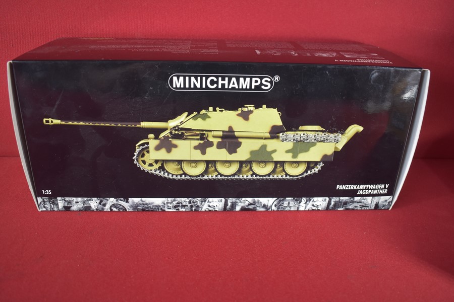 MINICHAMPS 1:35 DIE CAST WW2 GERMAN PANZERKAMPFWAGEN V JAGDPANTHER