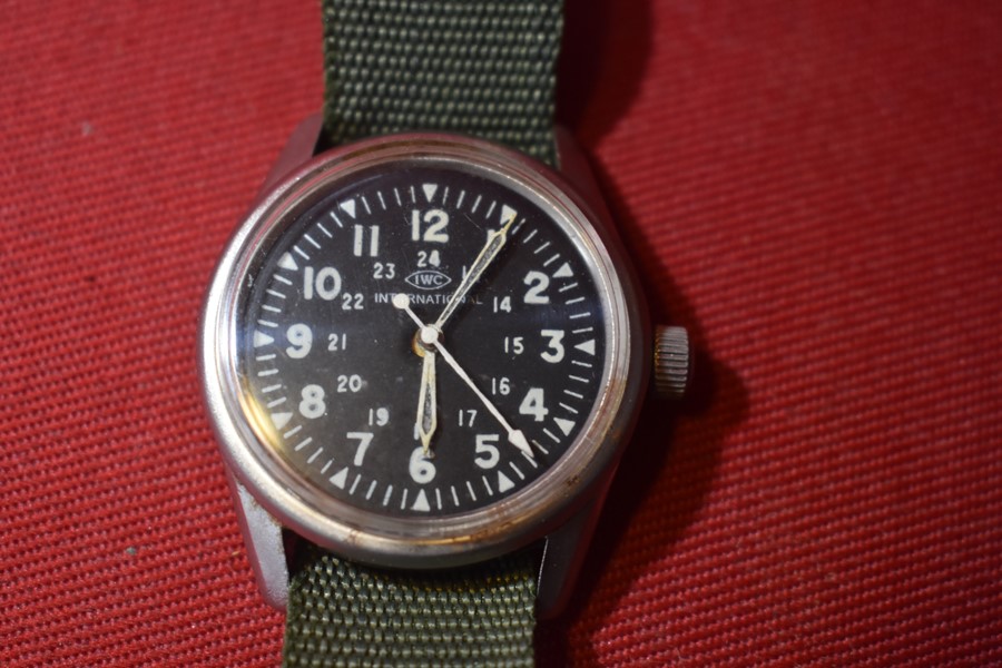 MILITARY WATCH IWC INTERNATIONAL WATCH COMPANY SOLD