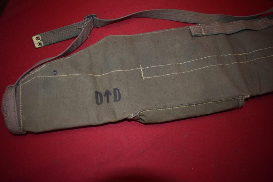 WW2 US Army Khaki Shotgun Ammunition Pouch - Military Canvas