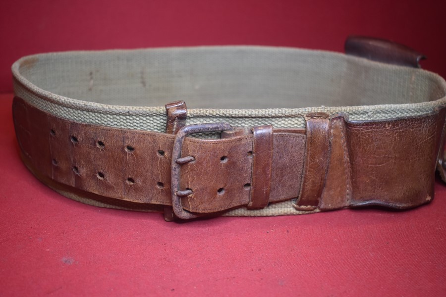 WW2 JAPANESE OFFICERS SWORD BELT