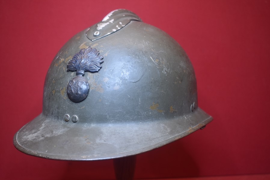 WW2 FRENCH ADRIAN HELMET-SOLD