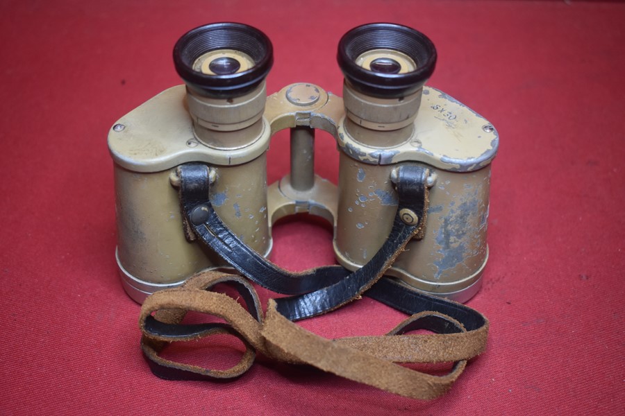 WW2 GERMAN ARMY AFRIKA KORPS BINOCULARS