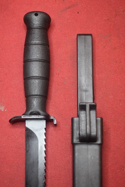 AUSTRIAN ARMY KM78 FIGHTING/SURVIVAL KNIFE BY GLOCK-SAWBACK VERSION