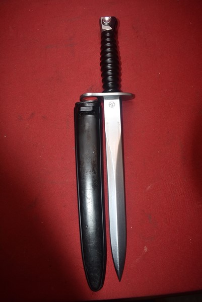 SWISS ARMY M57 BAYONET BY WEGNER MAKER OF SWISS ARMY KNIVES-SOLD