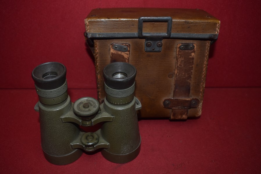 WW1 08 GERMAN CASED BINOCULARS